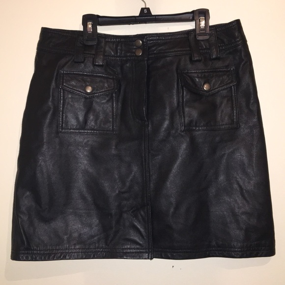 Leather skirt - Picture 1 of 4